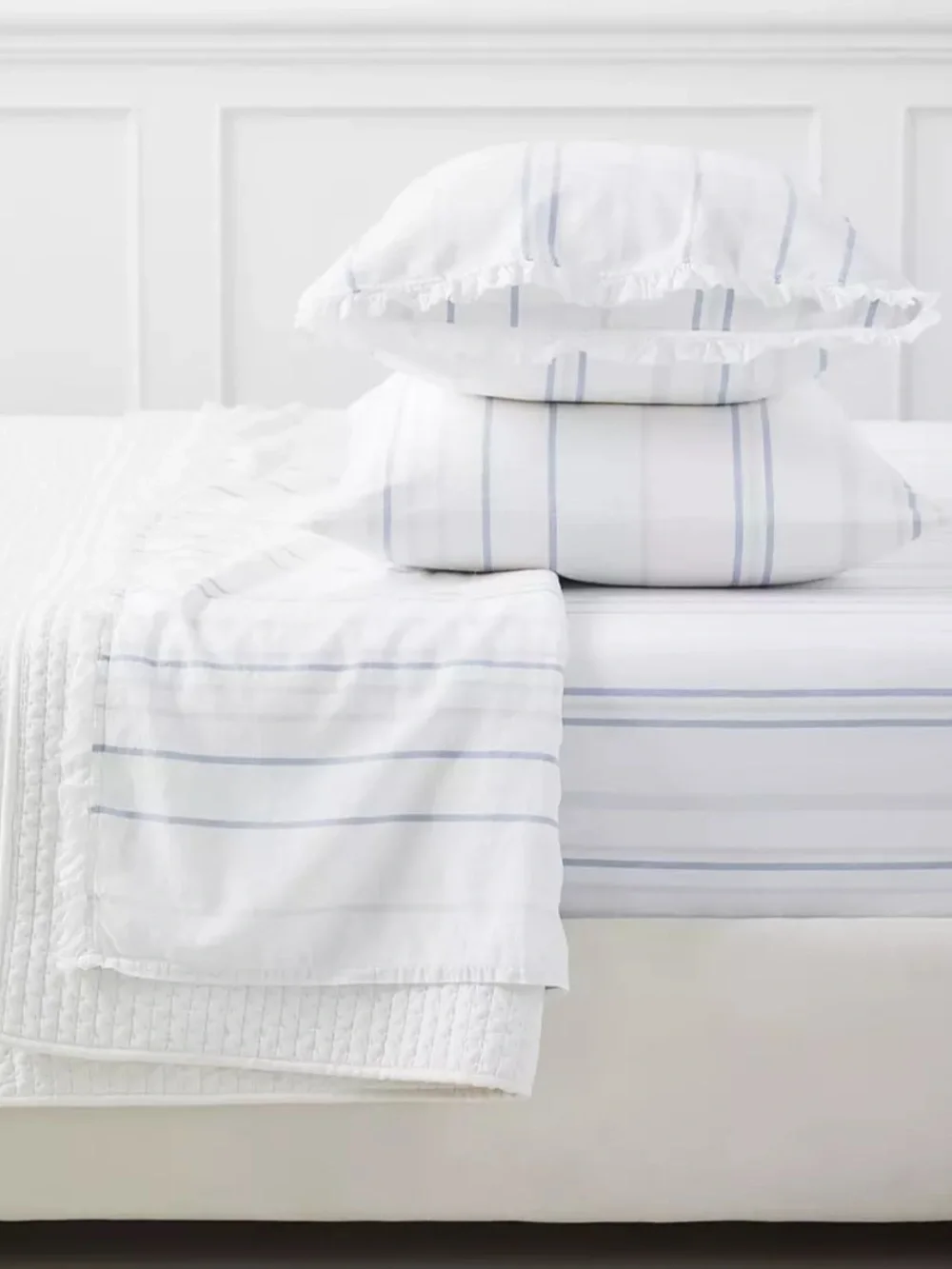 New! Serena &Lily Oyster Bay Cal king sheet set